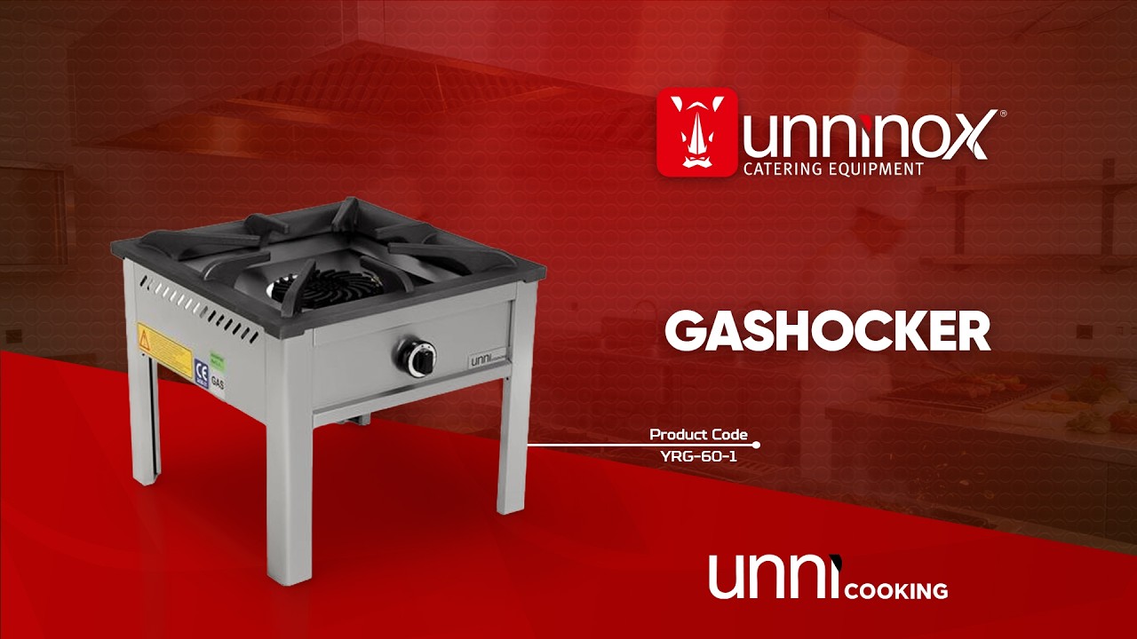 Gas Cooker 12 kW | Heavy-Duty Cast Iron Burner – YRG-60-1