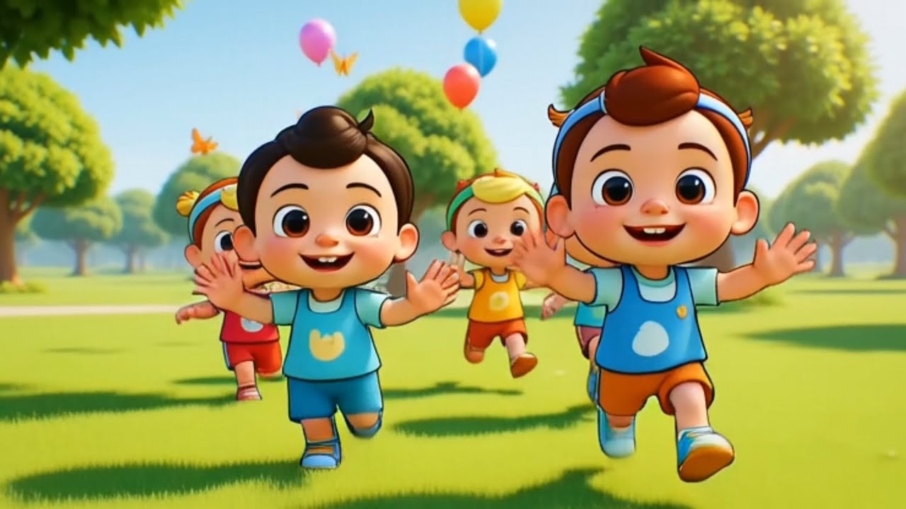Aao Aao Bachchon 🎵 | Fun Learning Kids Song | Numbers, Colors & Dance | Baby Cartoon Video#KidsSong