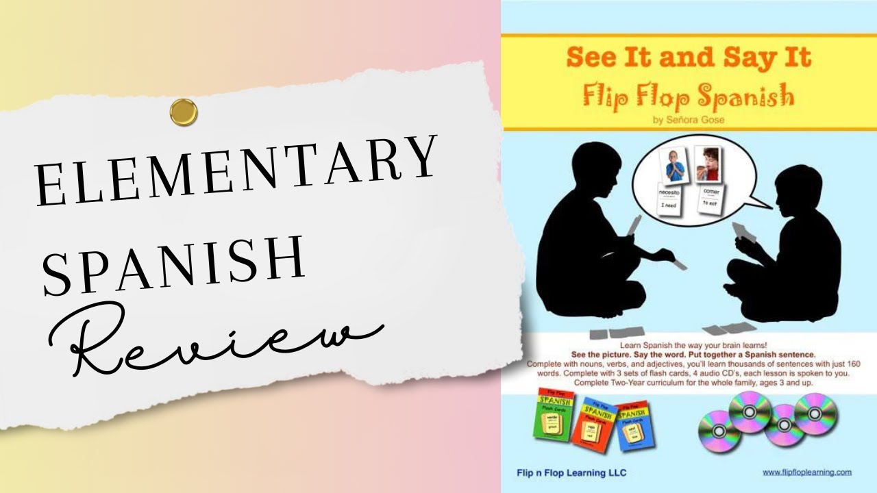 What We're Using for Spanish This Year | Secular Homeschool Curriculum Flip-through and Review