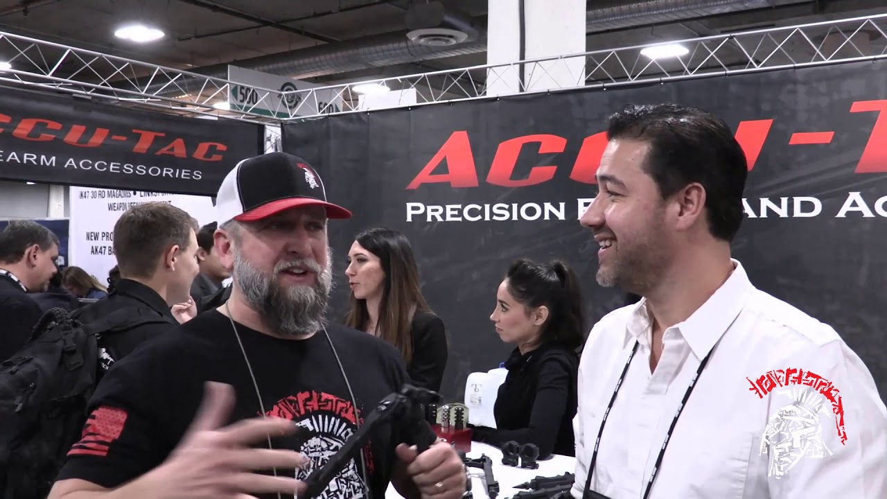 Accutac Booth #421  Shot Show 2018 With Tactical Shit
