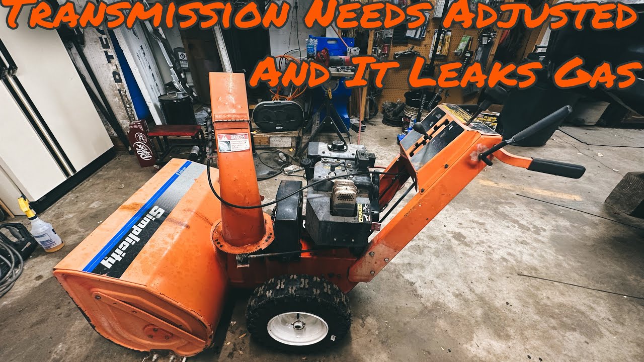 Gettin This Simplicity Snowblower Ready For Service!