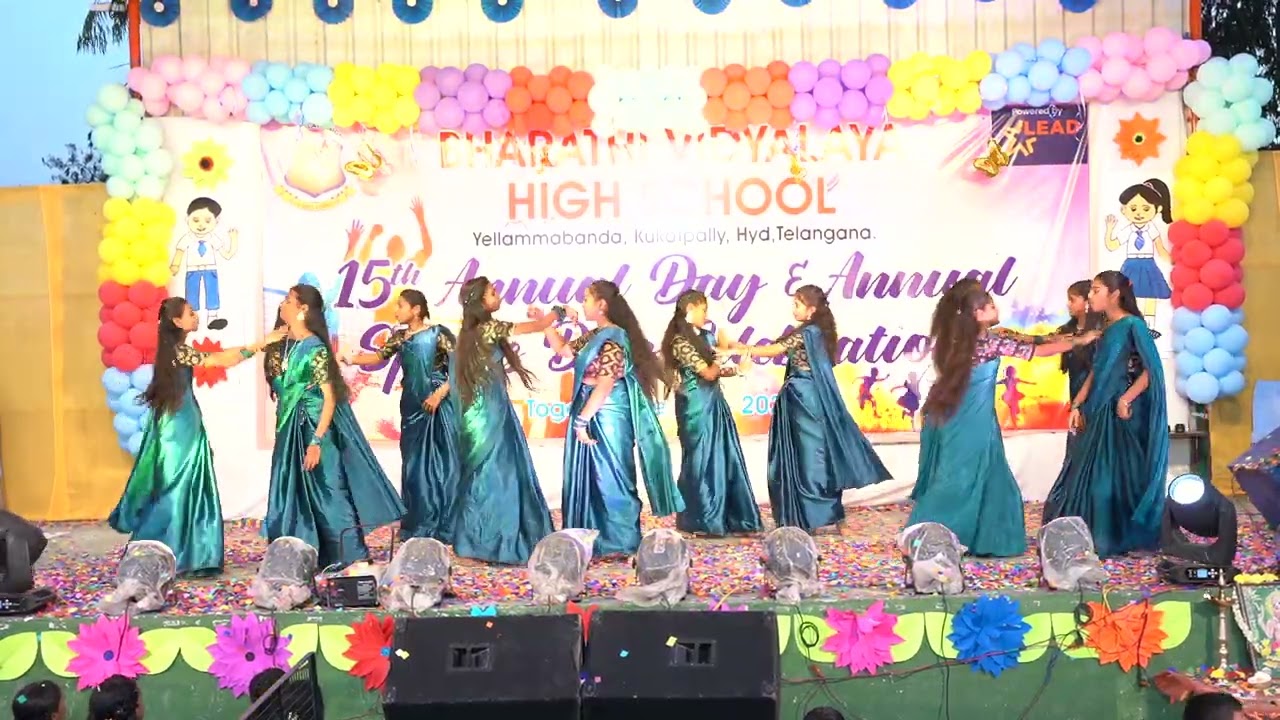 Bharathi Vidyalaya High School 15th Annual Day and Annual Sports Day Celebration 2024-25.