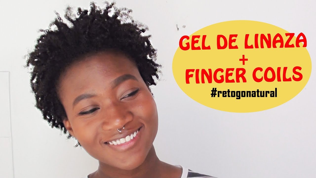 GEL DE LINAZA + FINGER COILS PARA DEFINIR EL CABELLO AFRO 4C (RETO#GONATURAL 4/6) ♥ - Yudis