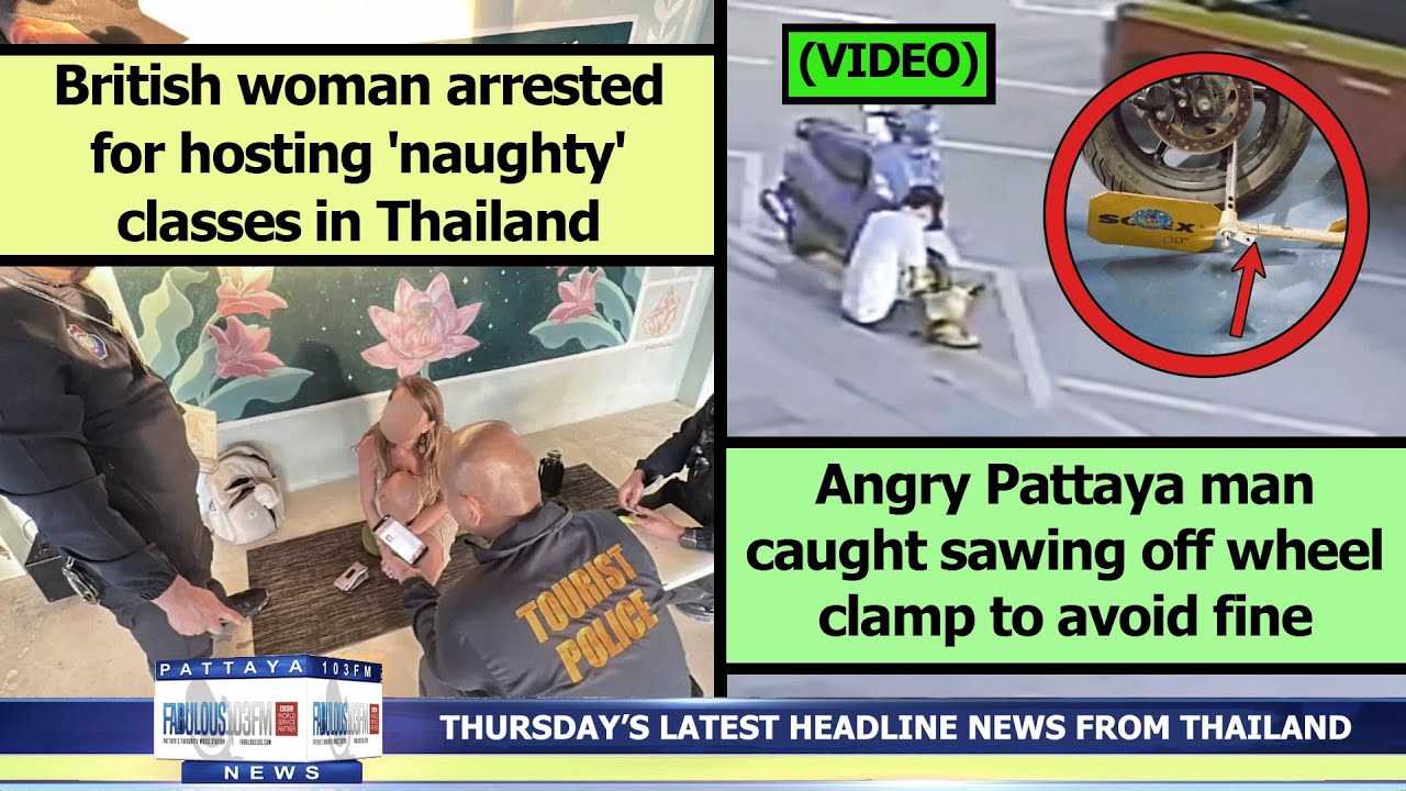 VERY LATEST NEWS FROM THAILAND in English (6 November 2025) from Fabulous 103fm Pattaya