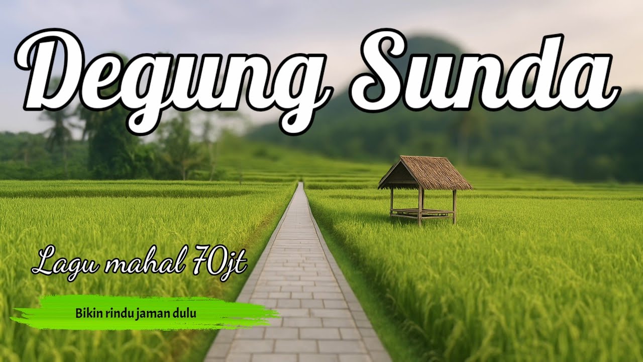 Degung Sunda Pernikahan Mengingatkan Pada tahun 70/80an, rumah masih panggung, jadi ingat jaman dulu