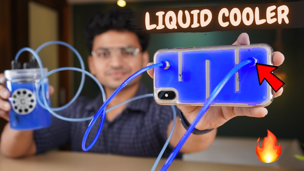 Жидкостное охлаждение для смартфонов 🔥 | Распаковка уникального гаджета