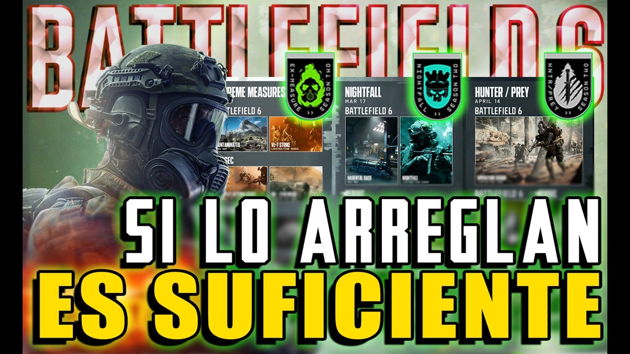 Trailer y Hoja de Ruta de BATTLEFIELD 6 Temporada 2 🎬 ¿Es suficiente si lo arreglan TODO?
