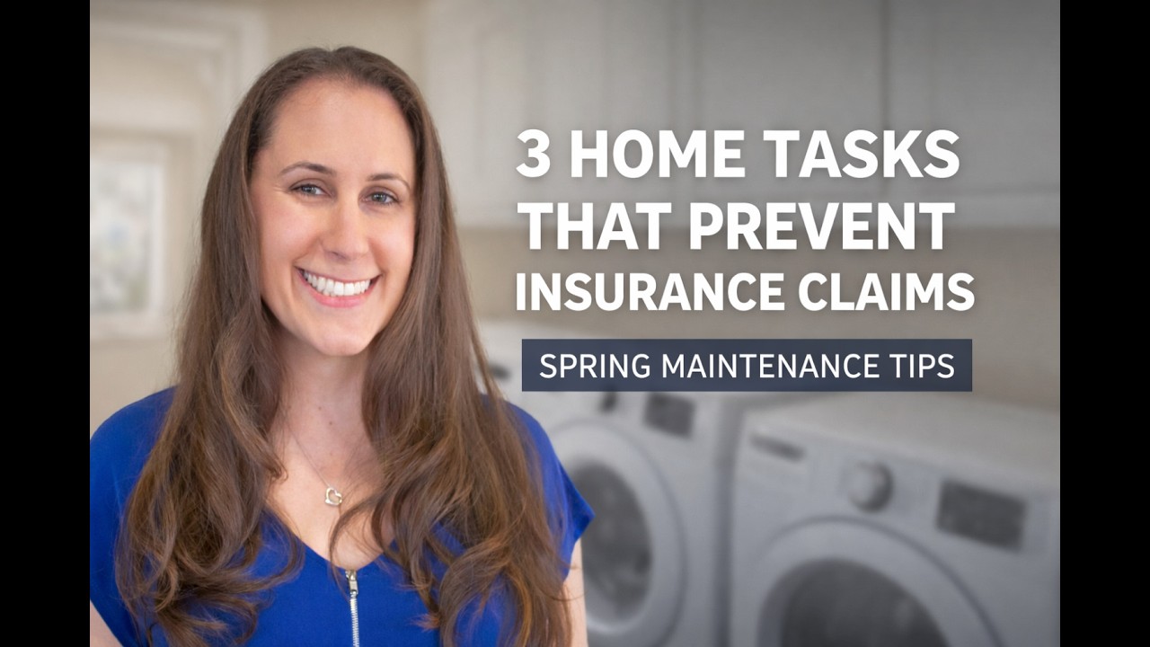 3 Spring Home Maintenance Tips That Can Prevent Insurance Claims