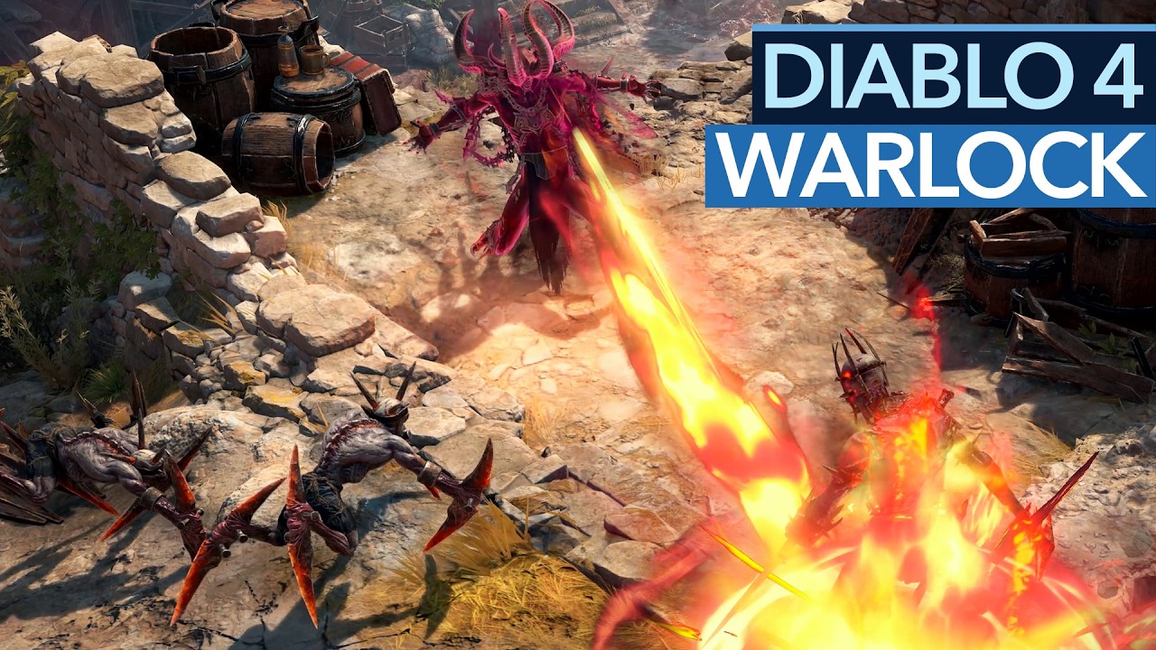 Diablo 4: Der Warlock ist die pure Eskalation – Wir haben ihn gleich vierfach gespielt!