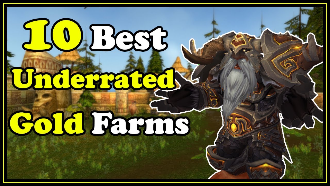 10 Underrated Gold Farms in WoW Shadowlands Gold Making