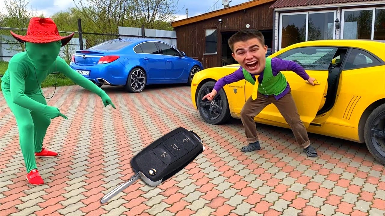 Green Man on Opel Insignia OPC found Car Keys VS Mr. Joe on Chevrolet Camaro 13+