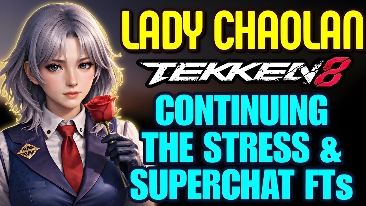 Lady Chaolan | TEKKEN 8 Stress + SuperChat FTs🎮 Lee Chaolan Ranked 💜 #youtube #tekken8 #live #gaming