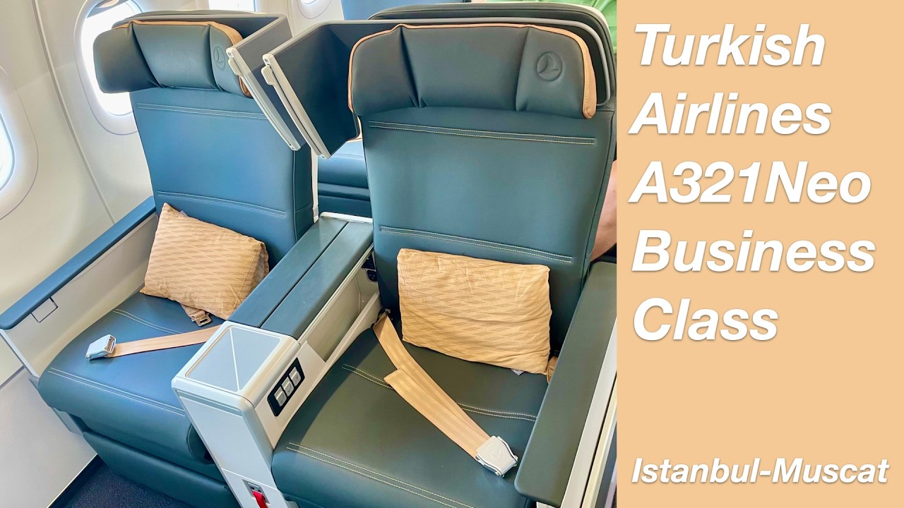 Бизнес-класс Turkish Airlines A321Neo | Стамбул - Маскат | Turkish Airlines A321Neo