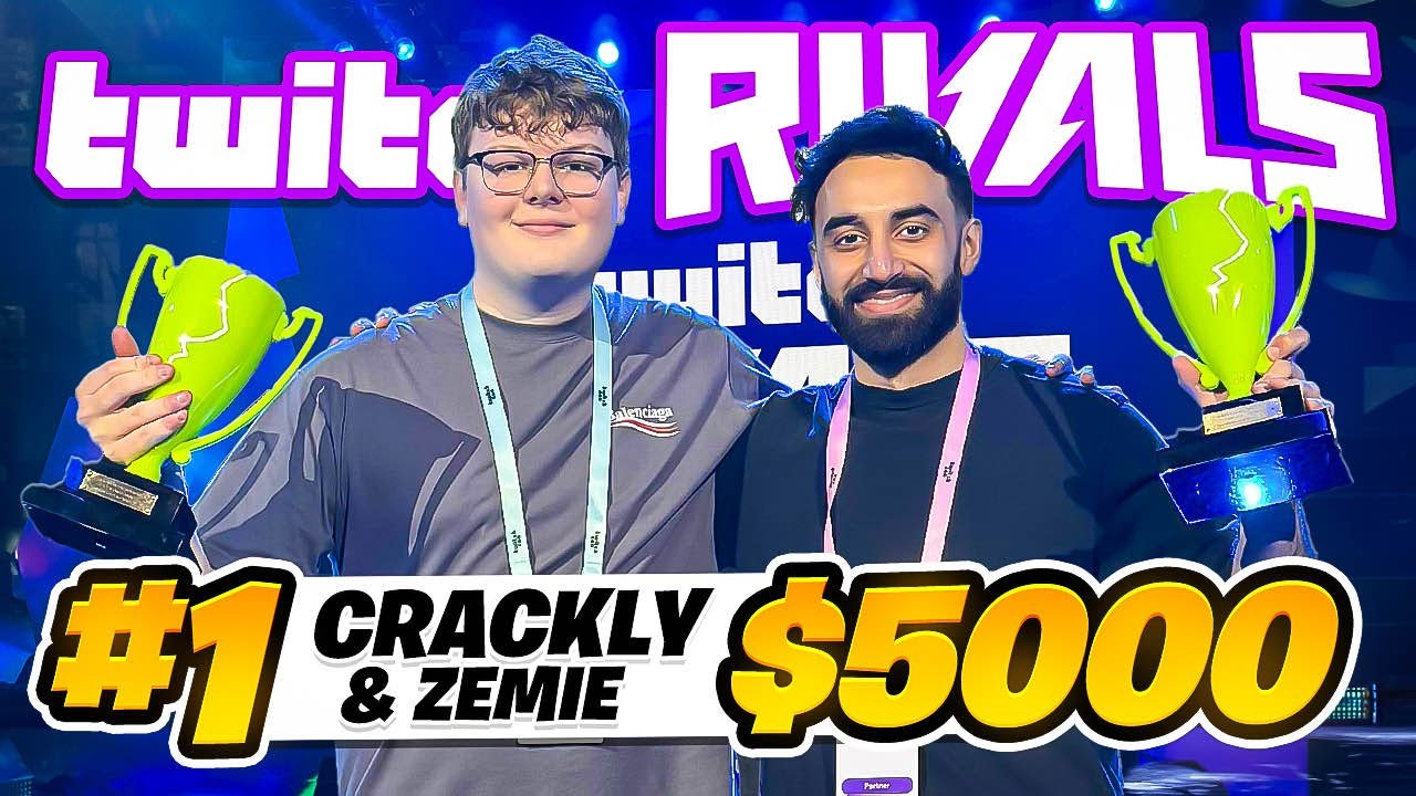 1-е место в Twitch Rivals с Zemie ($75 000)