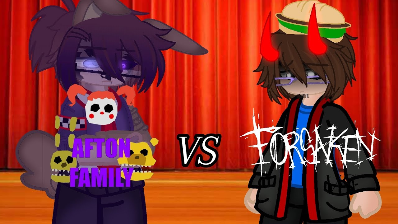 Afton Family VS Forsaken singing battle | I'm back :)