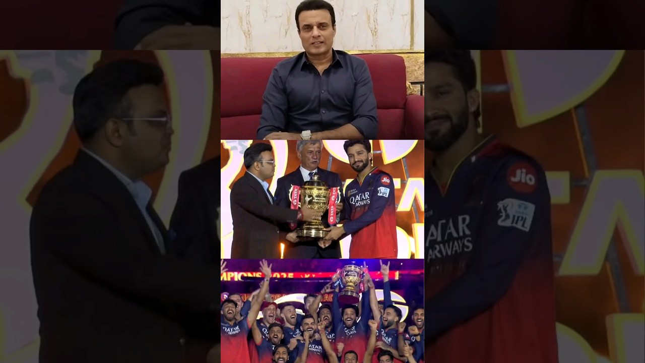 Tanveer Ahmed Crying RCB Won IPL trophy 😳#RCB #IPL2025 #TanveerAhmed #India