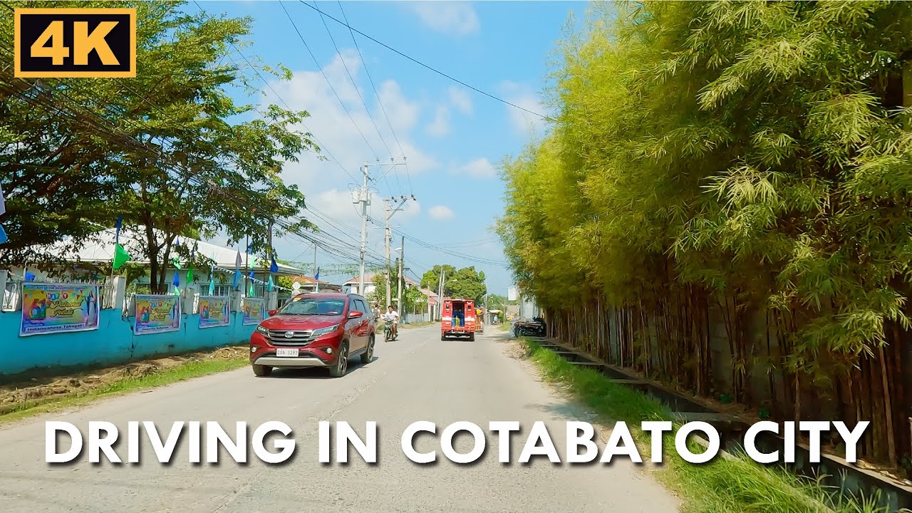 Thursday Morning Tour | 4K Driving in Cotabato City | Daily Travel 95