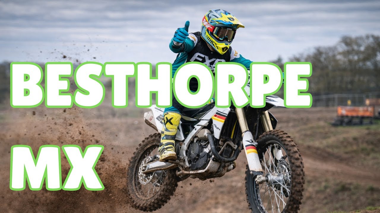 Besthorpe MX Track 🏁 | Riding the Ruts on the Triumph 250X 🔥 Full Send UK Motocross POV