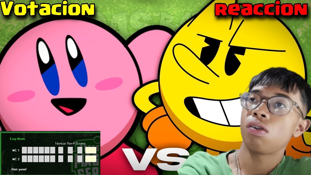 !🍡UNA BATALLA GOURMET🍌! |💥 Votando Kirby Vs Pac-Man En Formato FMS🤠 | K4by