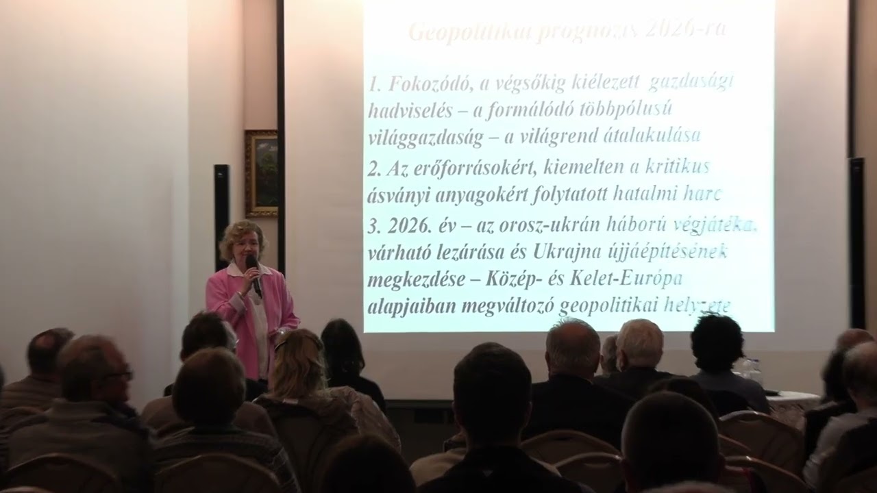 Dr. Bernek Ágnes Geopolitikai Prognózisa a 2026. évre