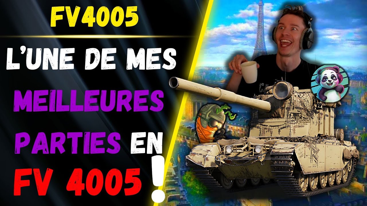 🎬 L'une de mes MEILLEURES PARTIES en Fv4005 ▶️ Gameplay FV4005 ⚔️ [WOT-FR]