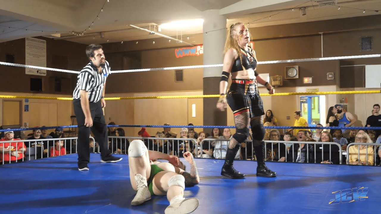 JCW Sac a dons 2 Stat X vs McKenrose #intergenderwrestling #intergender