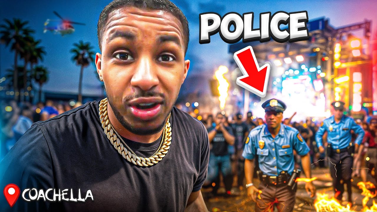 DDG Sneaks Into Coachella... (ALMOST KICKED OUT)