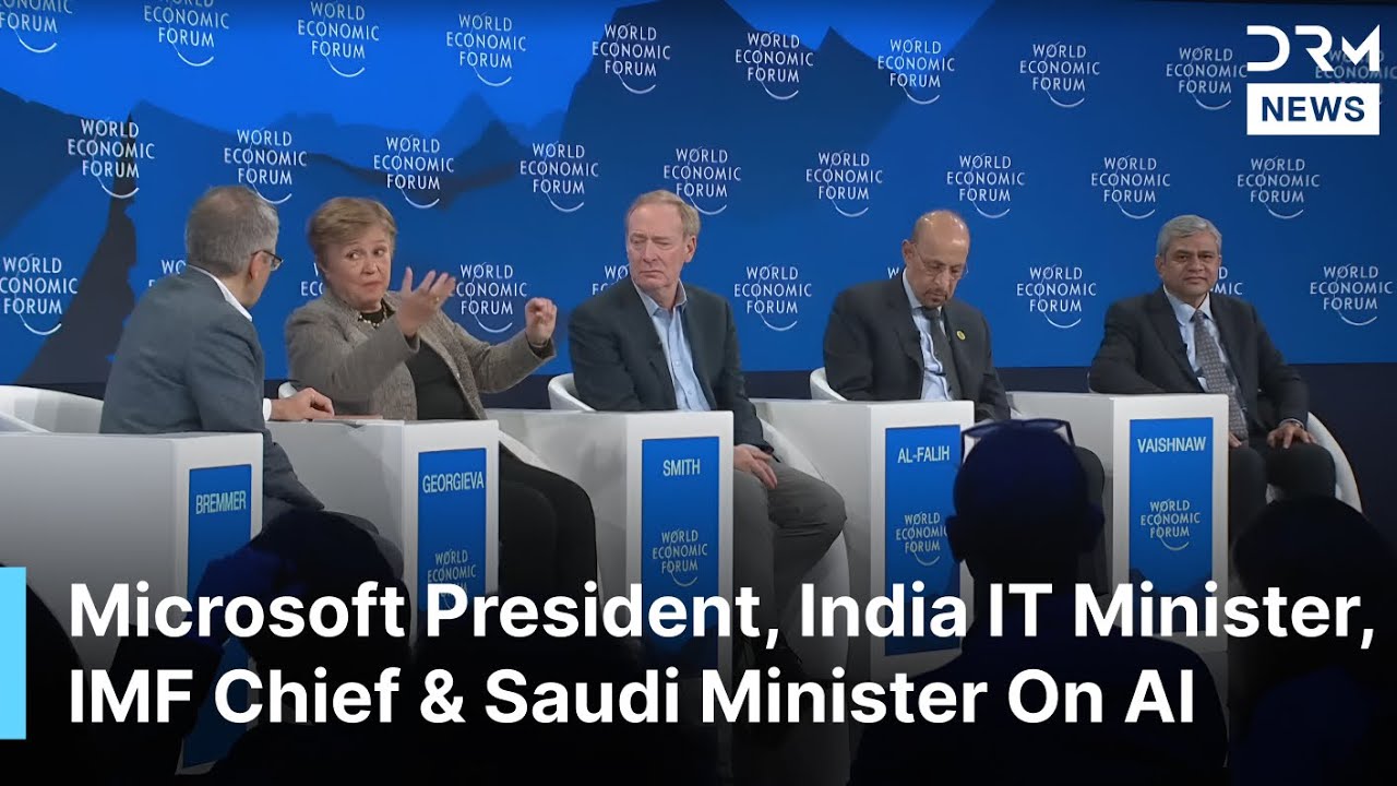 FULL PANEL DISCUSSION: Microsoft President, Saudi Minister & IMF Chief Speak at DAVOS 2026 | AI1F