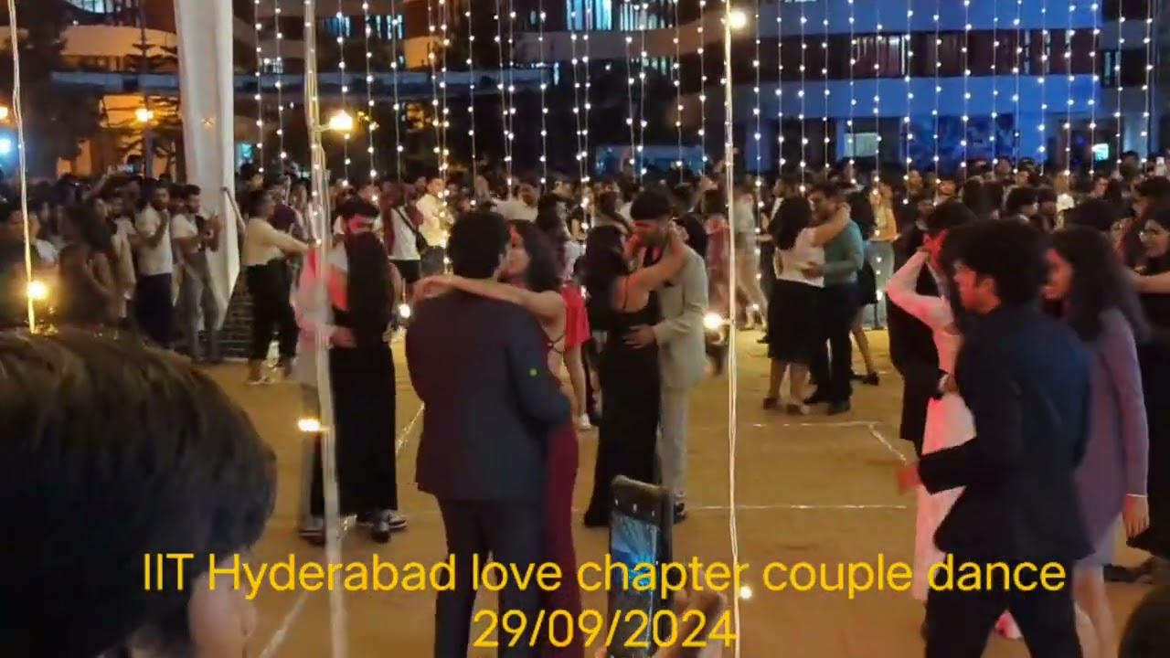 IIT Hyderabad love chapter #couple dance #29/09/204