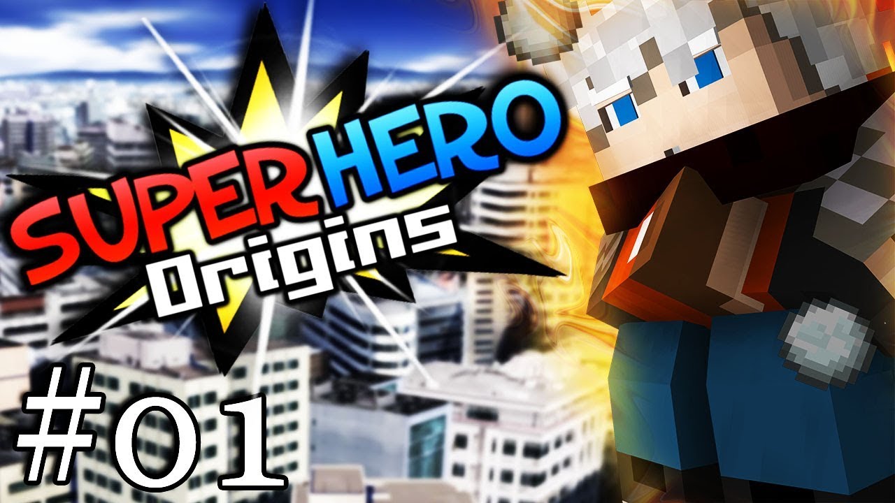 LEFT TO FREEZE! - SUPER HERO ORIGINS -[E01] (Minecraft Super Hero Roleplay)