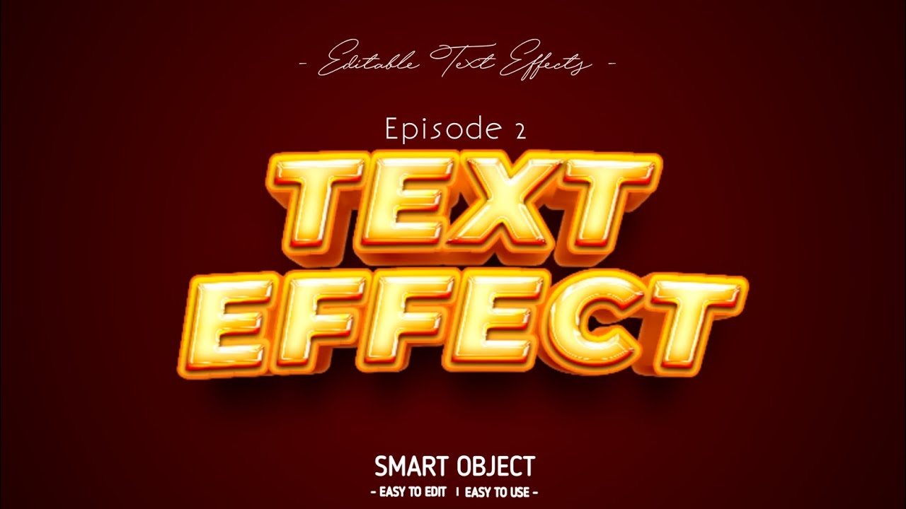 TEXT EFFECT SERIES | EPISODE 2 | SMARTPHONE TUTORIAL | PHOTOPEA