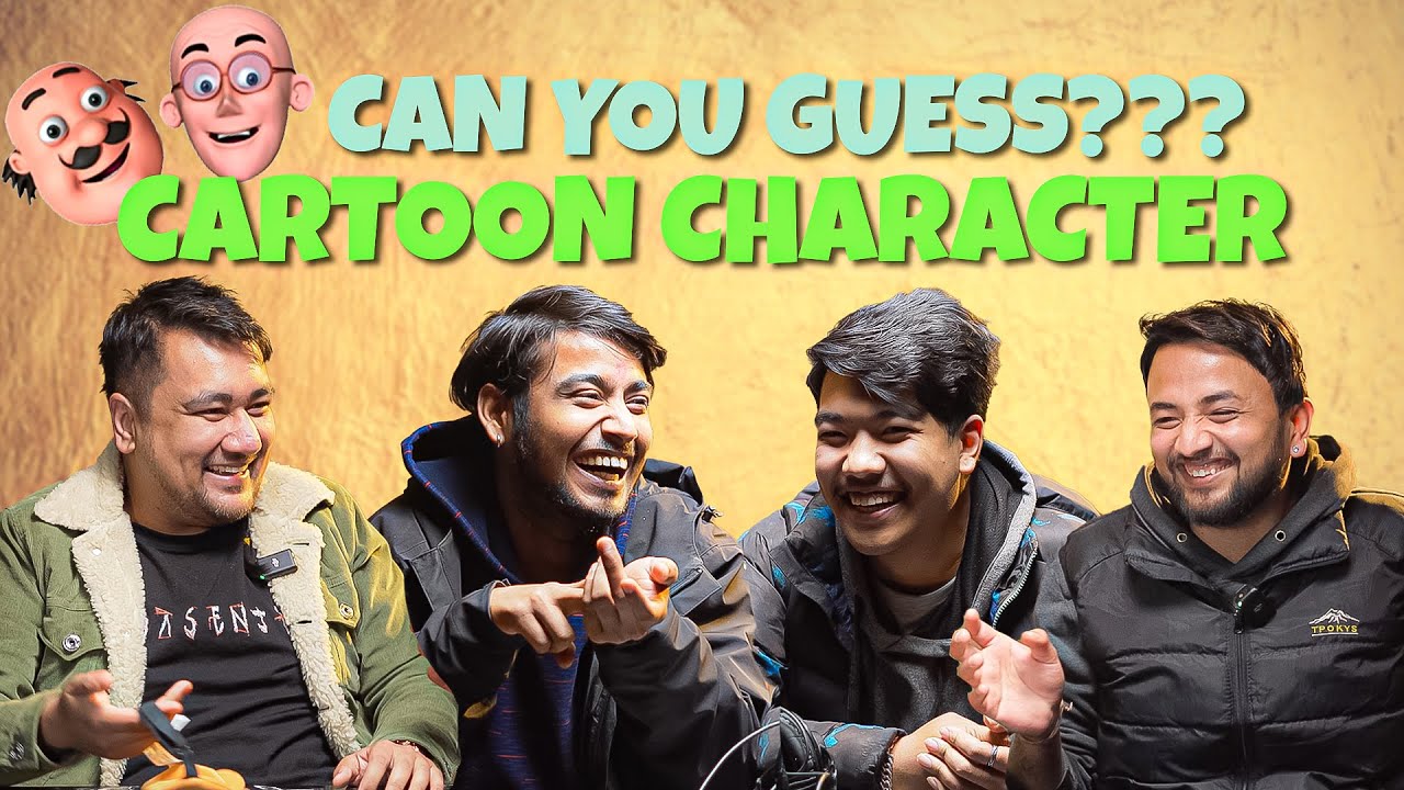 GUESS THE CARTOON CHARACTER || JUGAAD