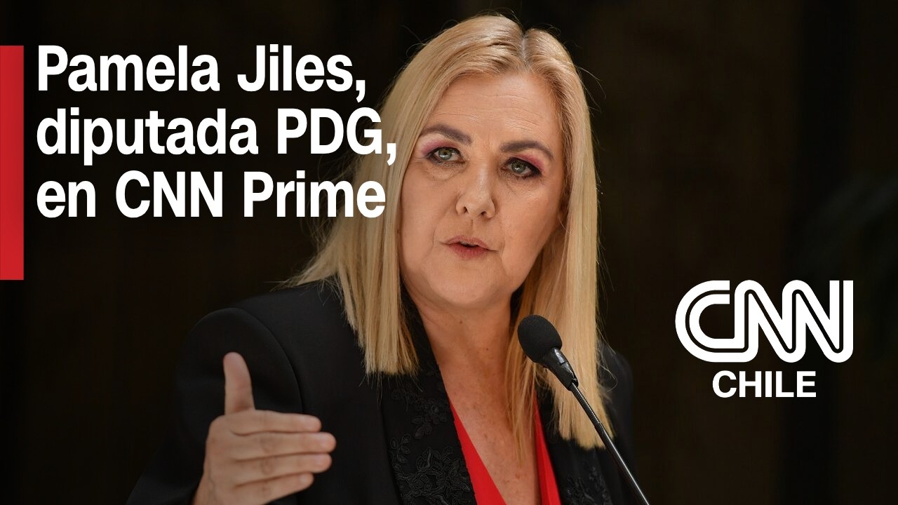 Diputada Pamela Jiles (PDG) habla en CNN Prime