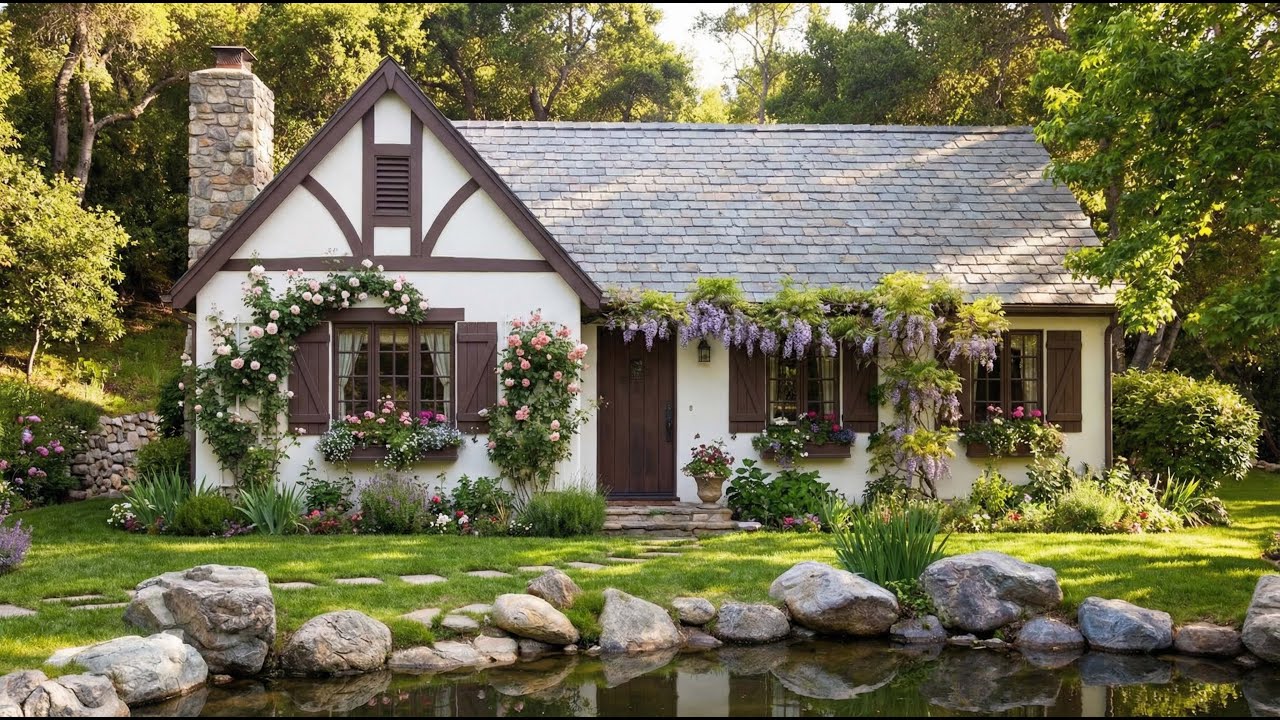 Inside a Fairytale Tudor Cottage | Home & Garden Tour |  Cozy Decor