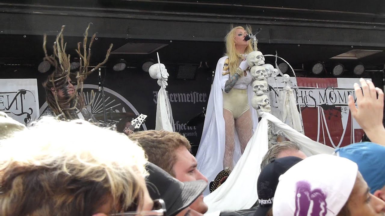 [HD] Burn - In This Moment - Rockstar Uproar Bristow, VA - 9/2/12