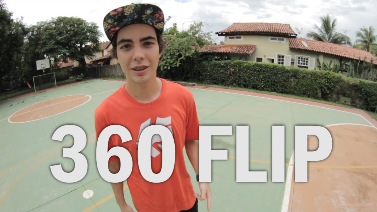 Como Mandar - 360 FLIP + Pegar Com O Pé Da Frente - SkatistaBR