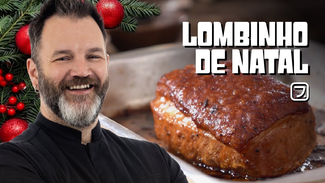 COMO FAZER UM LOMBINHO PERFEITO com chutney de maçã | RECEITAS DE NATAL | Jimmy Ogro