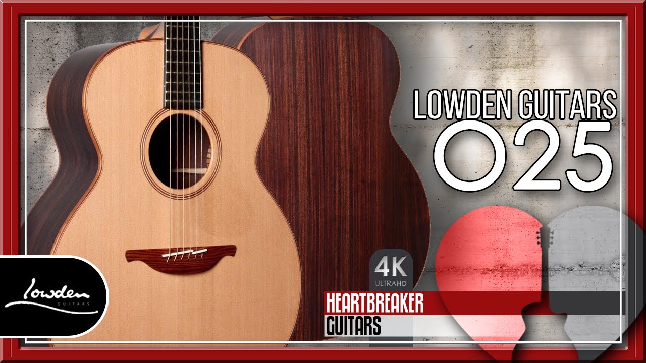 Lowden Guitars - O25 East Indian Rosewood / Red Cedar