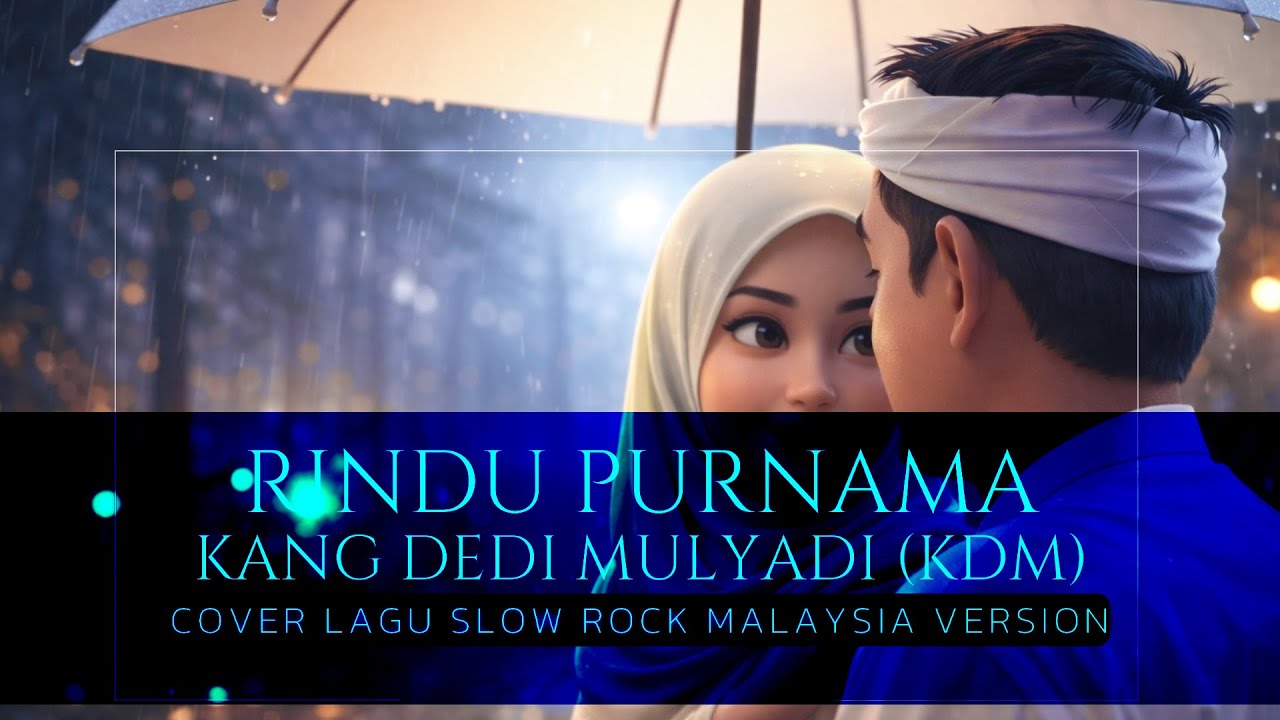 Rindu Purnama – KDM ( Kang Dedi Mulyadi )| Slow Rock Malaysia Version | Cover Emosional