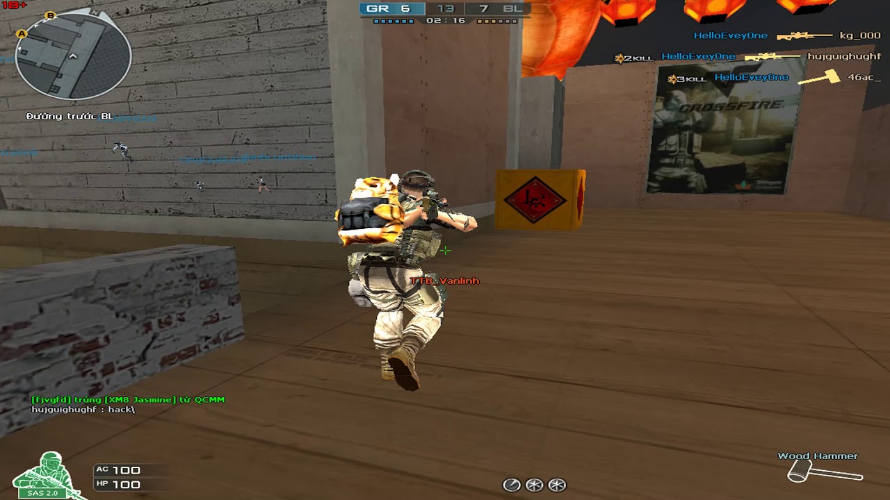 HACK CF | Clear team map đặt bom Hội Hoa Đăng