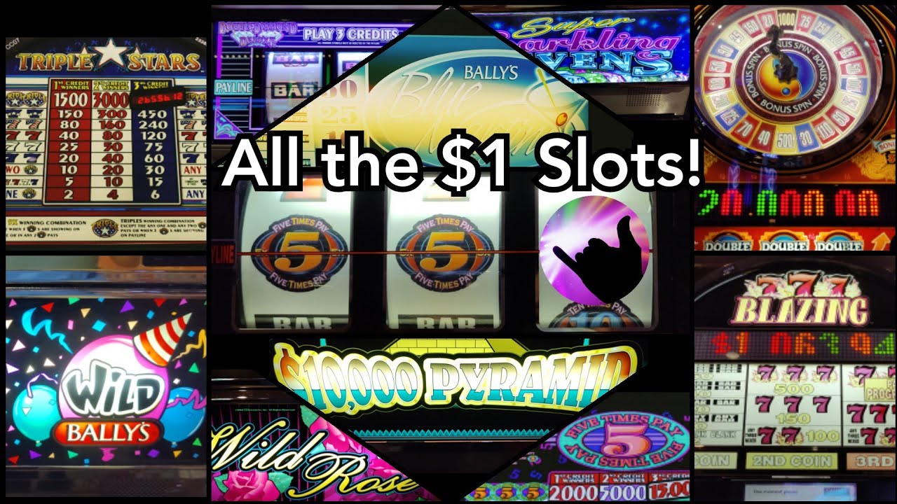 I Played Every $1 Old School Slot at Bally's AC!