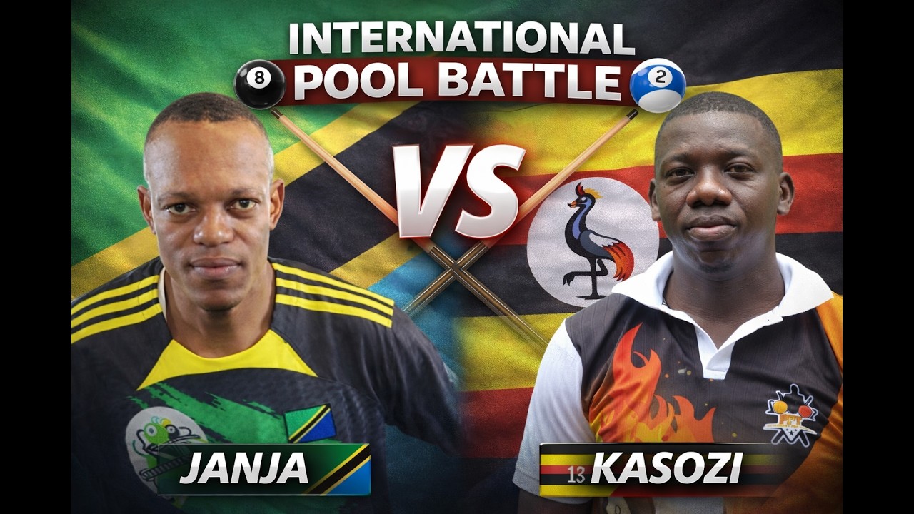INTERNATIONAL POOL BATTLE| TANZANIA vs UGANDA |RACE 17 |$1000