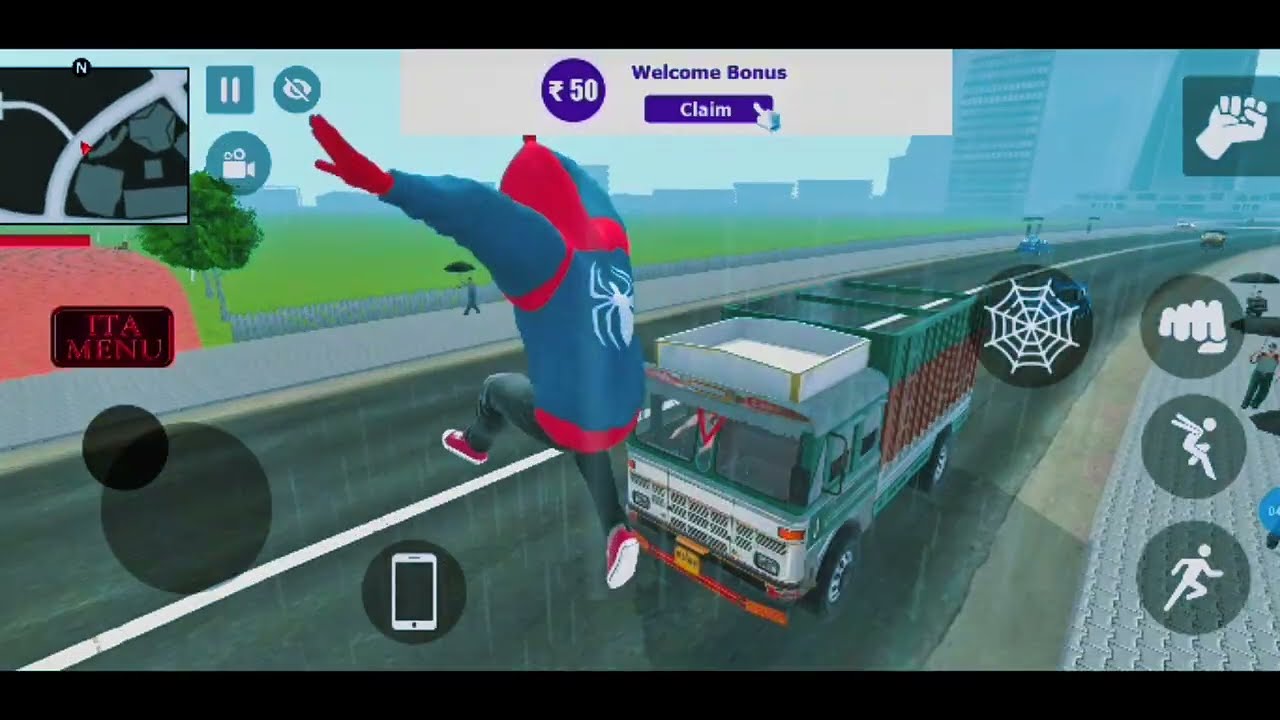 😡 Franklin Ne Jack Ka Ghar Pura Tod Diya! 🏠💥 Ekdum Khatarnak Tabahi | Indian Theft Auto Simulator 🎯