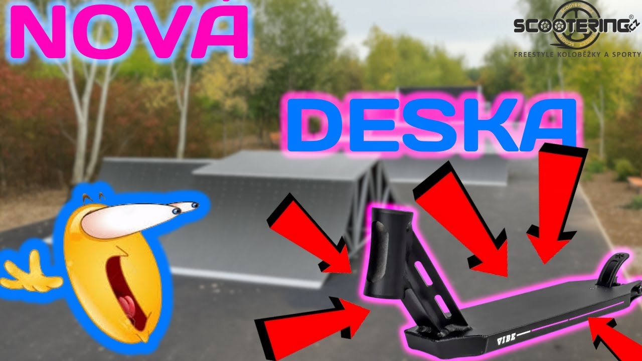 NOVÁ DESKA| unboxing + test| @ScooteringCZ 
