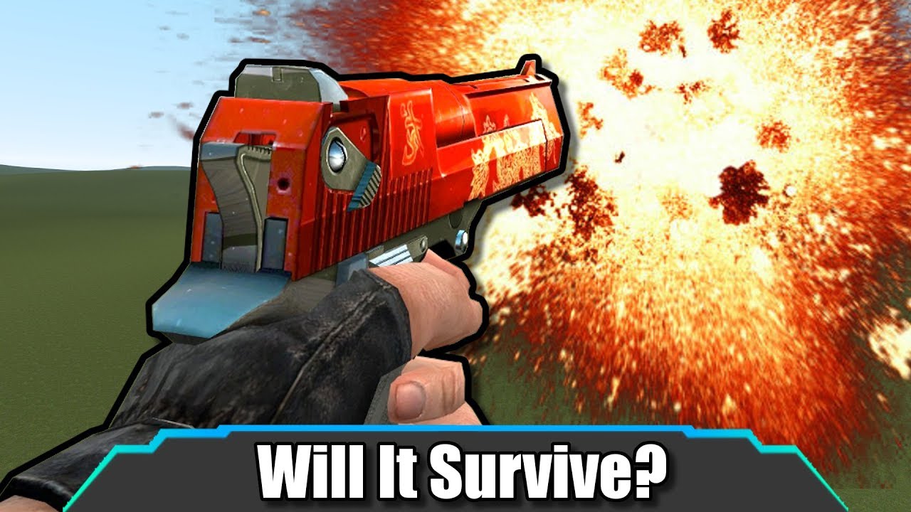 Garry's Mod | The ULTIMATE Admin Gun | Will It Survive?