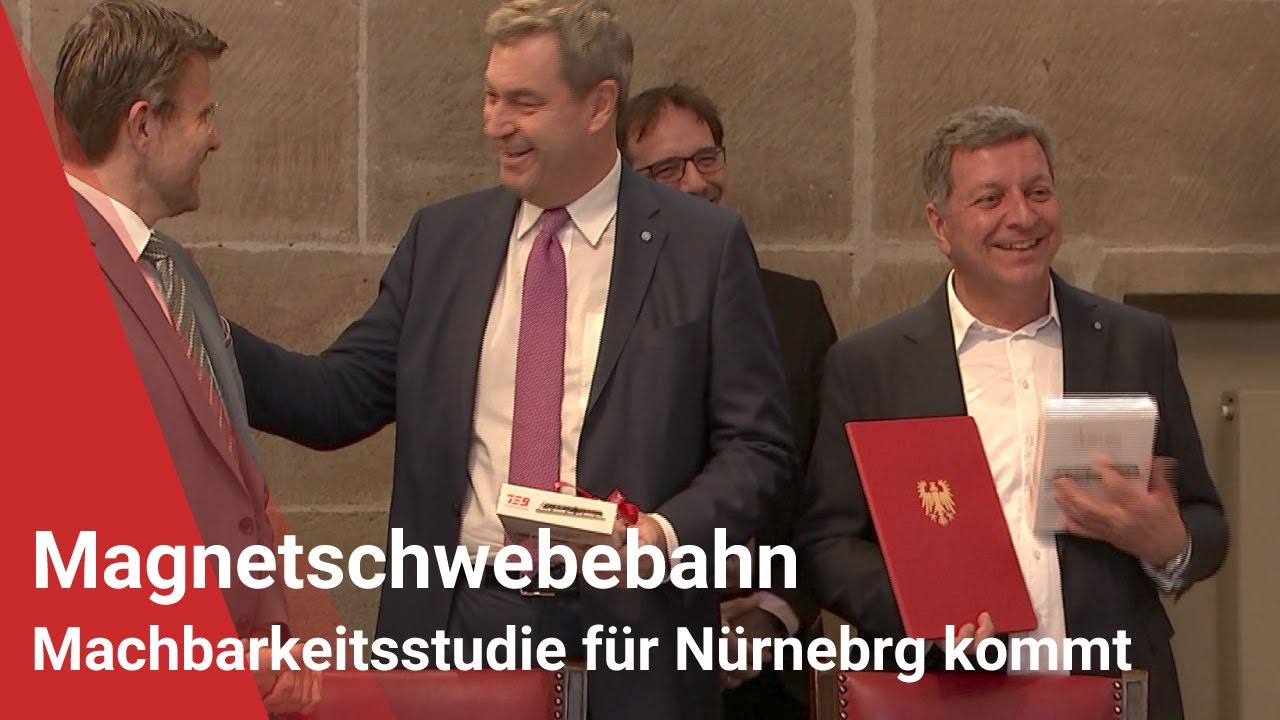 Machbarkeitsstudie in Auftrag: Magnetschwebebahn in N&uuml;rnberg