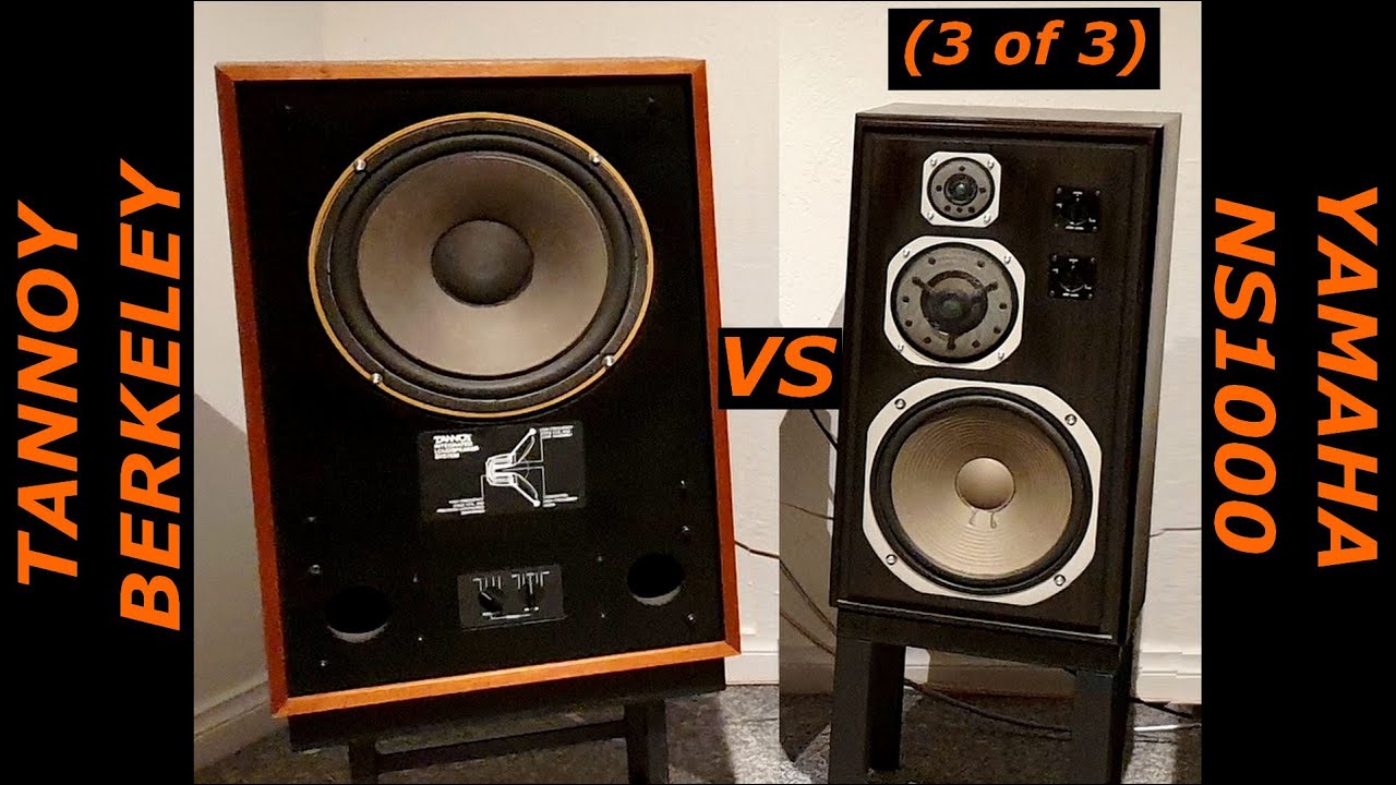 Speakers Shootout: YAMAHA NS1000 vs TANNOY BERKELEY - 3 of 3 comparison