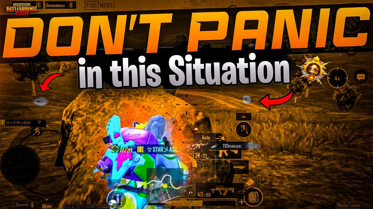 DON’T PANIC IN THIS SITUATION PUBG M