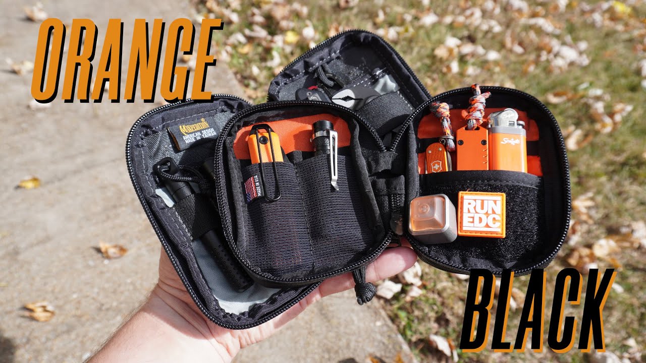 Black + Orange 🎃 Halloween 🎃 EDC! • Maxpedition, Data Crew, Knipex, SwissTech and More