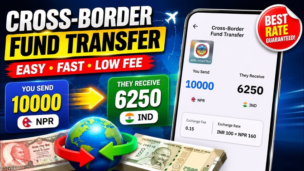 Cross-Border Fund Transfer | Cross-Border Payment from Nepal to India 2026 | UPI payment in Nepal 